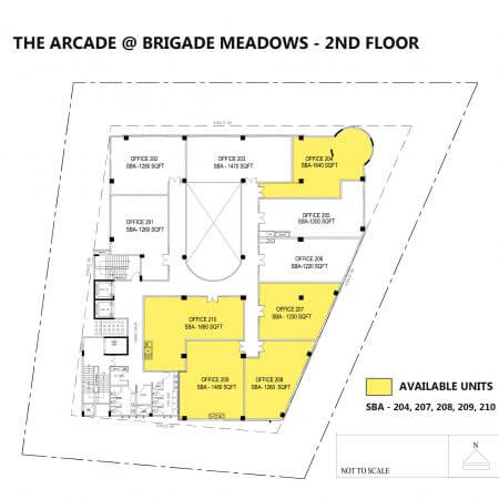 Brigade Meadows 2nd Floor Plan