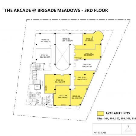 Brigade Meadows 3rd Floor Plan